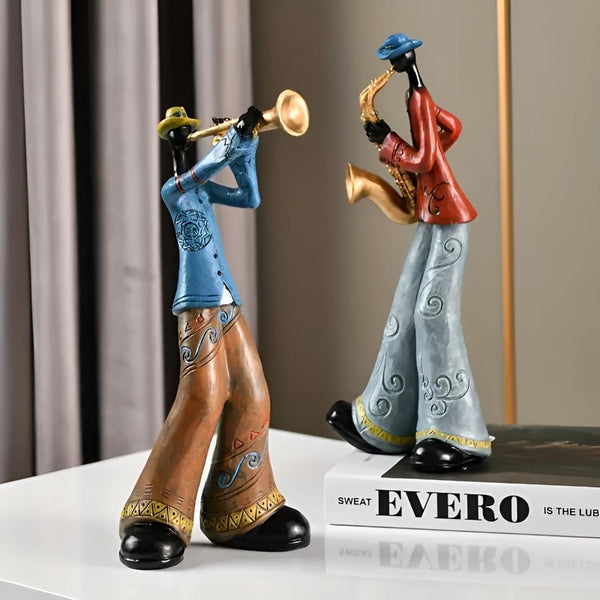 Jazz Musical Band Resin Figurine