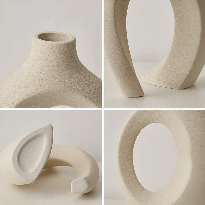 Unity Vase Duo | Modern Abstract Ceramic