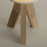 Wooden Tripod USB Table Lamp