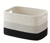 Woven Cotton Rope Storage Basket