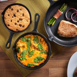 Black Cast Iron Frying Pan