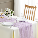 Cheesecloth Flowy Table Runner | 10 Pcs Set