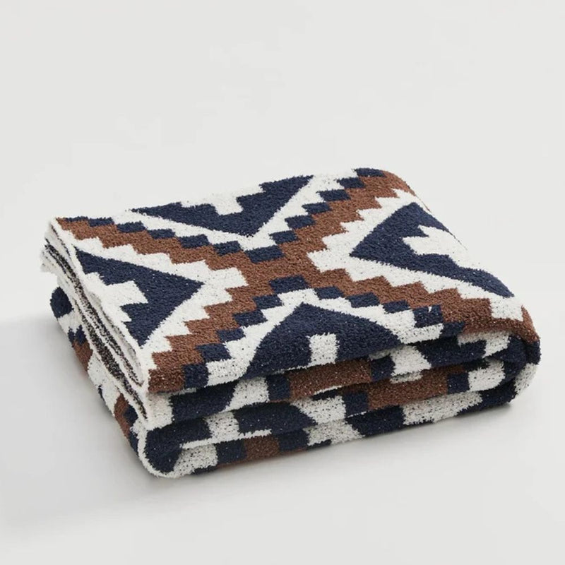 Sierra Peaks Knit Blanket