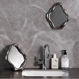 Wave Sculptural Tabletop Mirror