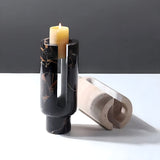 Eclipse Marble Candle Holder