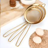 Gold Fine Mesh Strainer