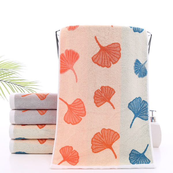 Ginkgo Bliss Cotton Towel