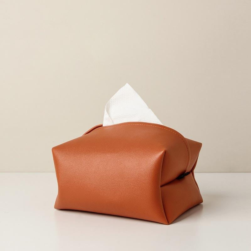 Tisovo Stylish Leather Tissue Case