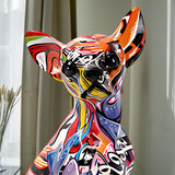 Street Art Chihuahua Sculpture