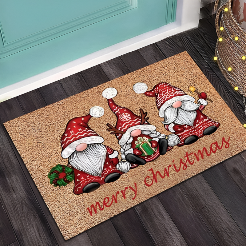 Gnome Wonderland Welcome Mat