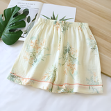 Meadow Breeze Gauze Pajama Shorts