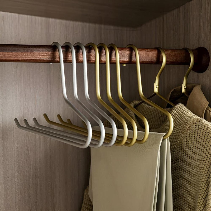 Minimalist Metal Wardrobe Hangers | 5Pcs