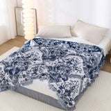 Paisley Dream Cotton Tassel Blanket