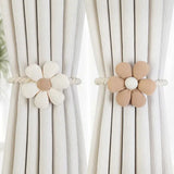 Delicate Flower Magnetic Curtain Tie Back | 2Pcs Set