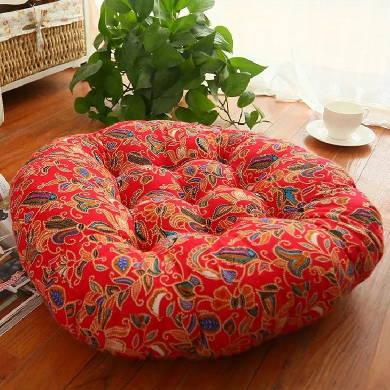 Round Boho Cushion Versatile Seating