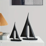 Minimalist Sailboat Inspired Table Decor