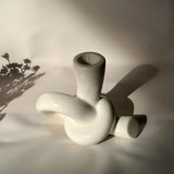 Knot Ceramic Candle Holder