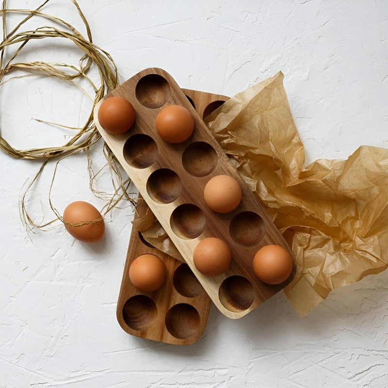 Wooden Egg Tray