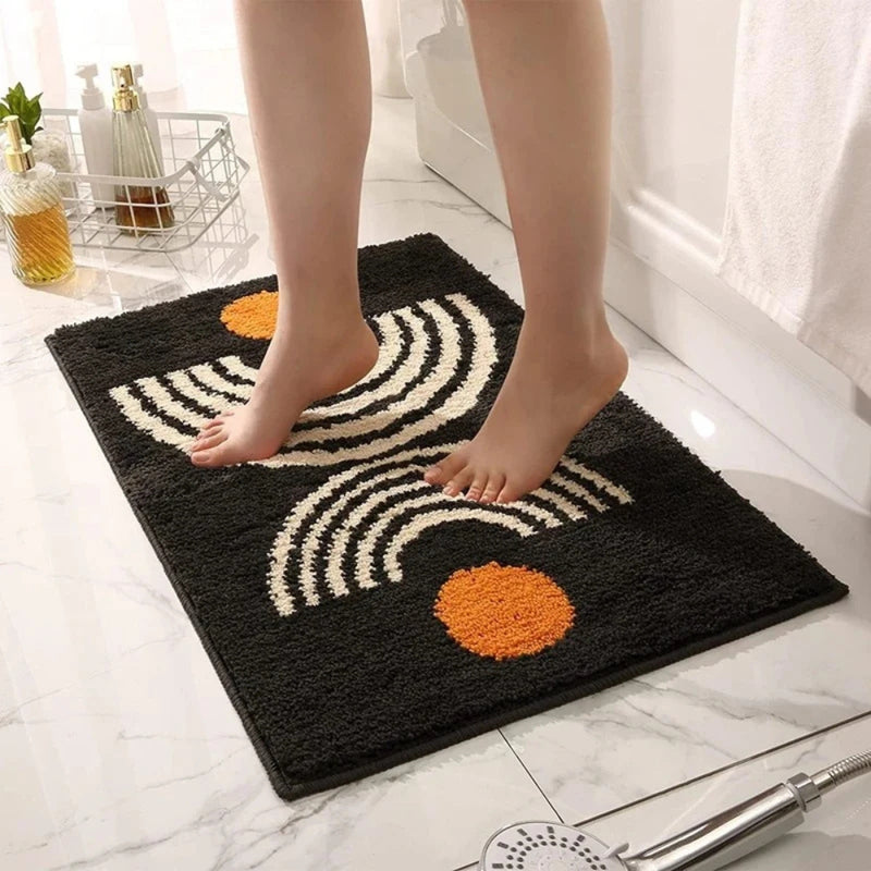 Serene Sunrise Non-Slip Bath Mat