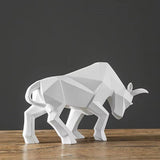 Creative Charging Bull Figurine