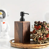 Walnut Aura Lotion & Soap Dispenser