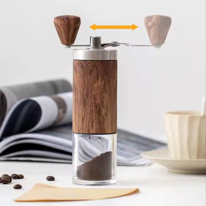 Wooden Mechanical Coffee Grinder