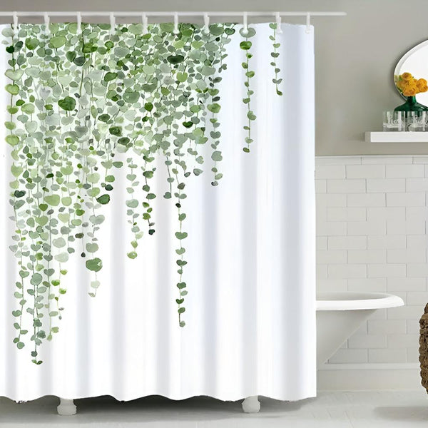 Leaf Drop Vine Shower Curtain