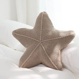 Starfish Hand-Knitted Cushion