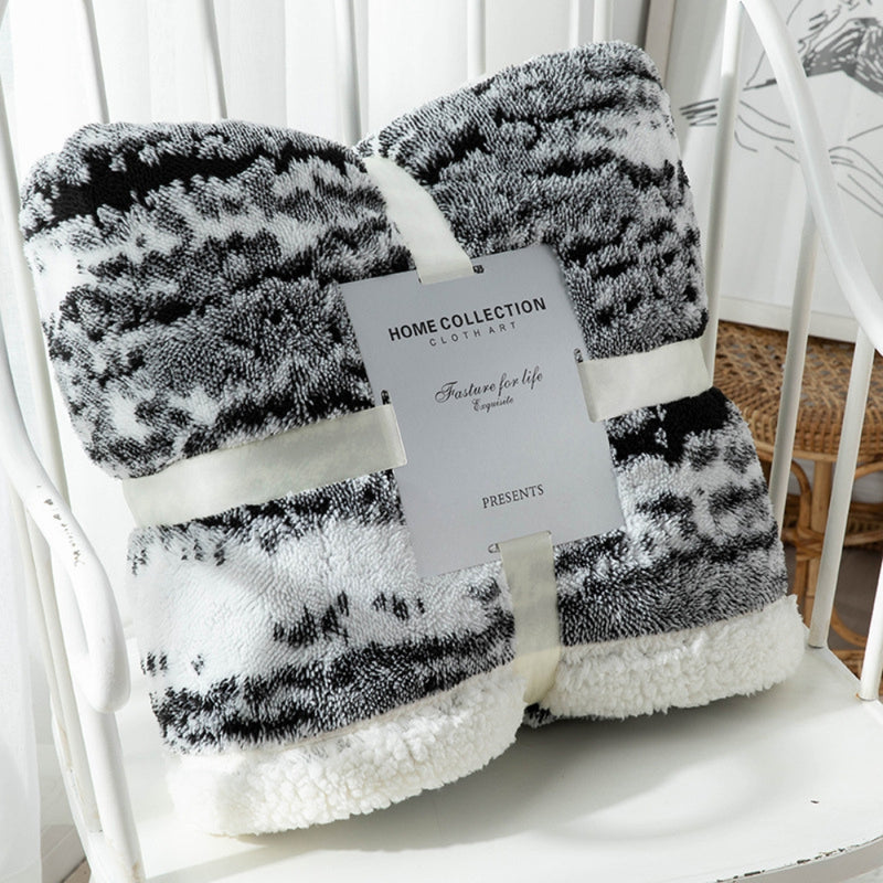 Seraphina Velvet Sherpa Blanket