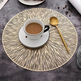 Firework Metallic Table Mat