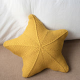 Starfish Hand-Knitted Cushion