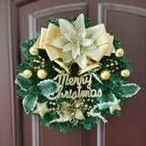 Holiday Harmony 'Merry Christmas' Wreath