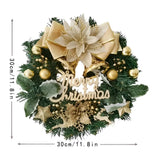 Holiday Harmony 'Merry Christmas' Wreath