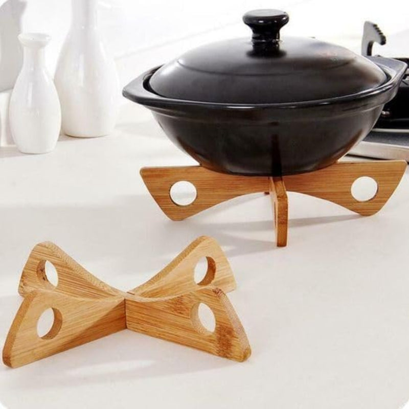 Bamboo Pot Stand & Steam Rack