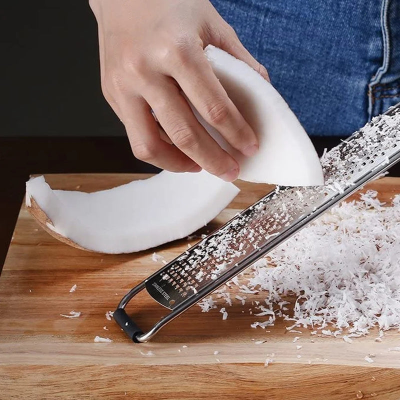 Sleek Multi-Use Long-Handled Grater