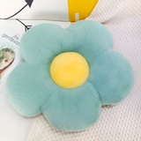 Plush Flower Seating Cushion