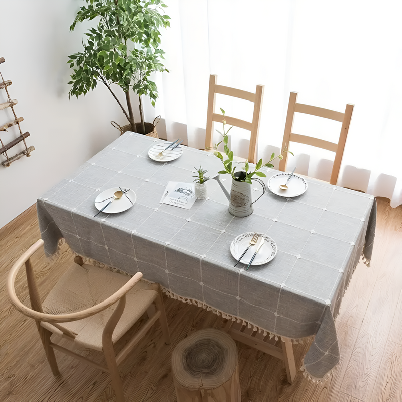 Pastoral Plaid Tablecloth