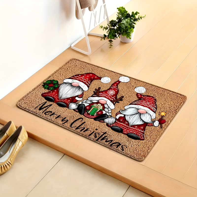 Gnome Wonderland Welcome Mat