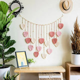 Leaf-Themed Macrame Wall Decor