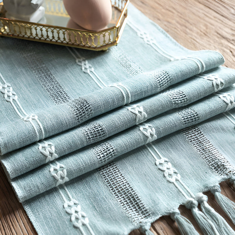 Tassel Whisper Table Runner