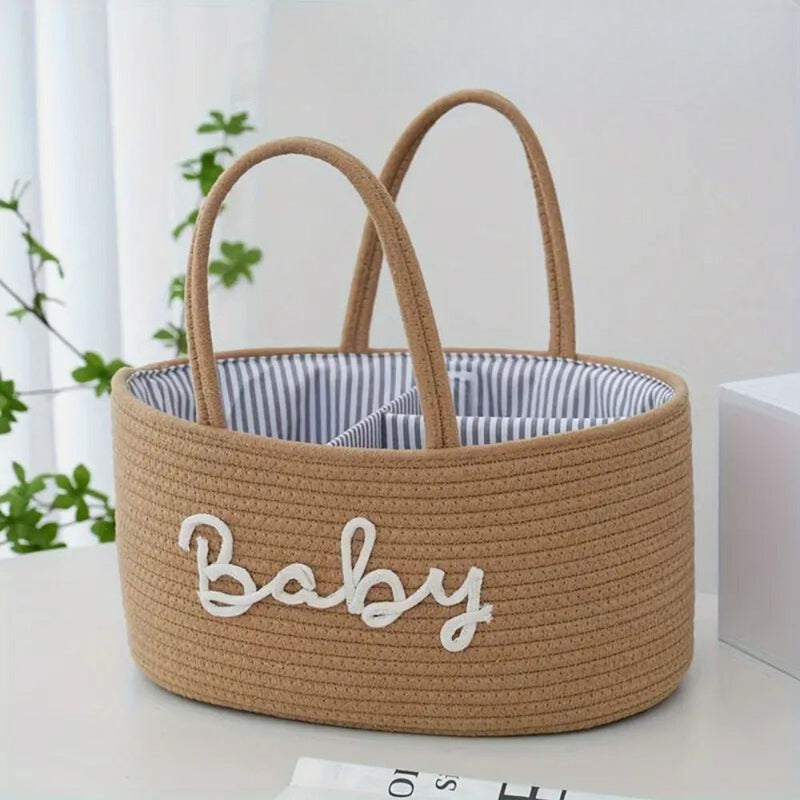 Cotton Rope Baby Caddy Organiser