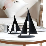 Minimalist Sailboat Inspired Table Decor