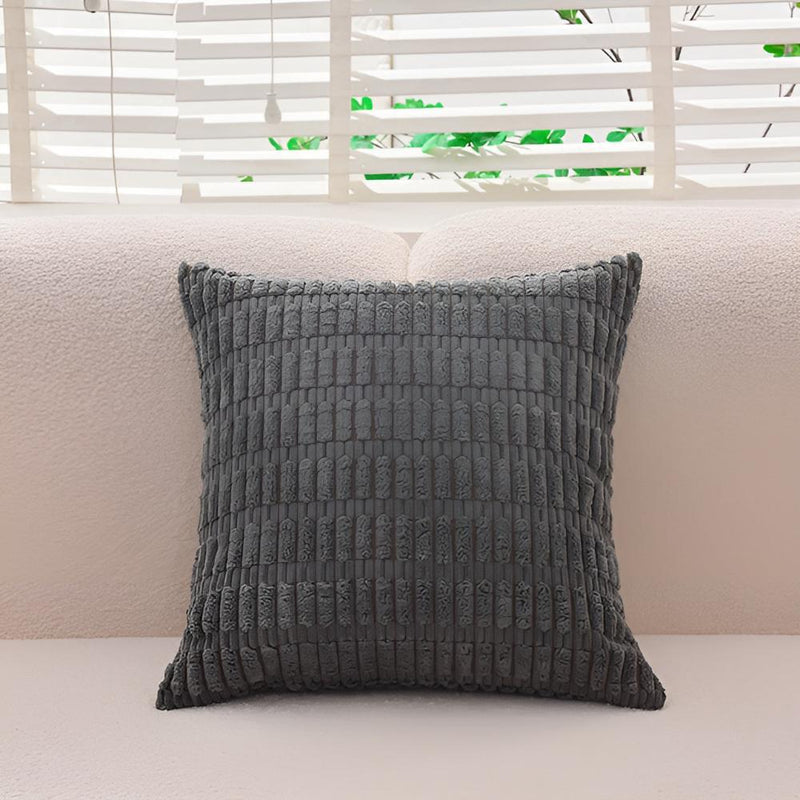 Plush Ridge Cushion Covers