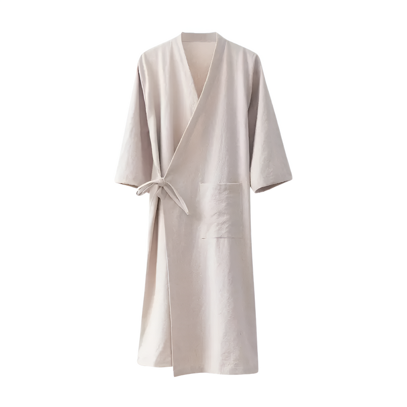 Minimalist Unisex Kimono Bath Robe