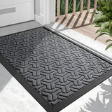 Geometric Entryway Door Mat