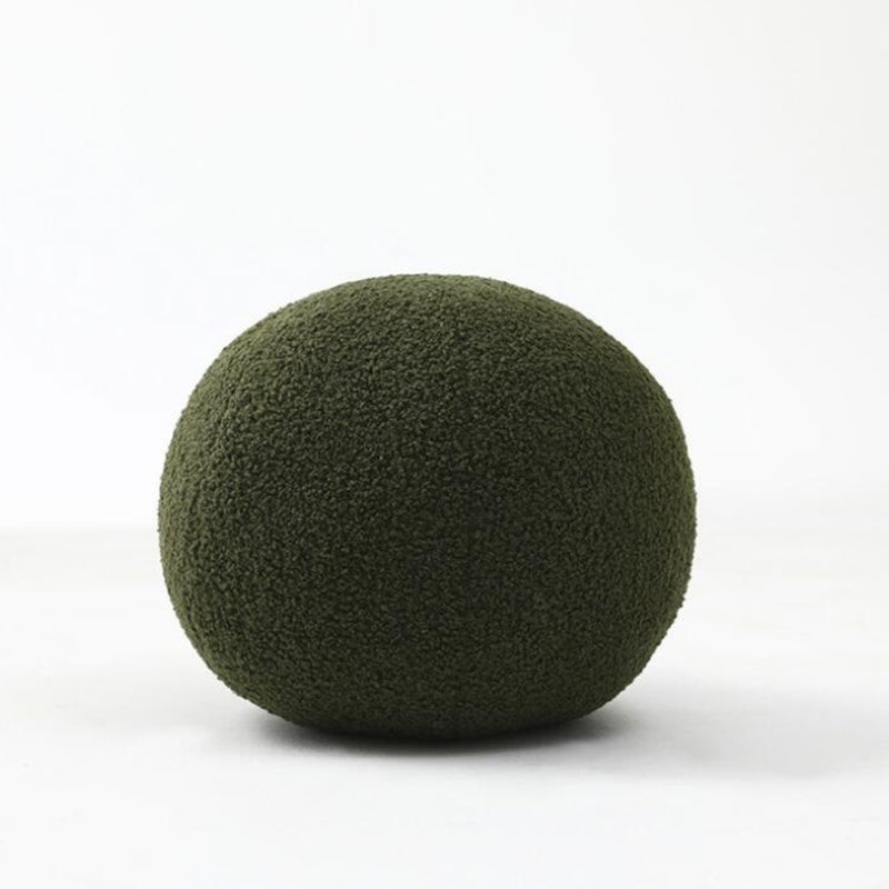 Plush Ball Shaped Sofa Cushion