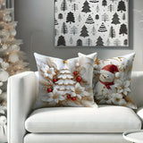 Christmas Charm Velvet Cushion Covers