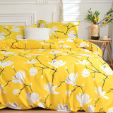 Yellow Blossom | 3pcs Quilt Cover Sets