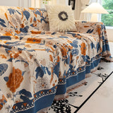 Autumn Vines Jacquard Sofa Cover