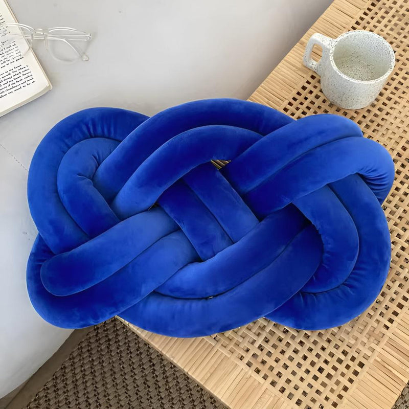 Braided Plush Cushion